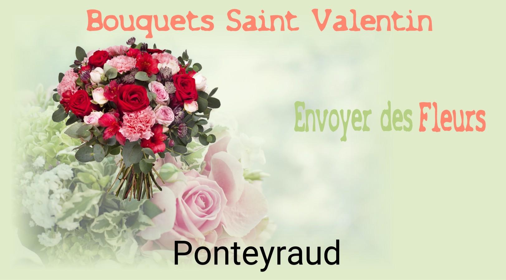 Roses de Saint-Valentin livrées à Ponteyraud